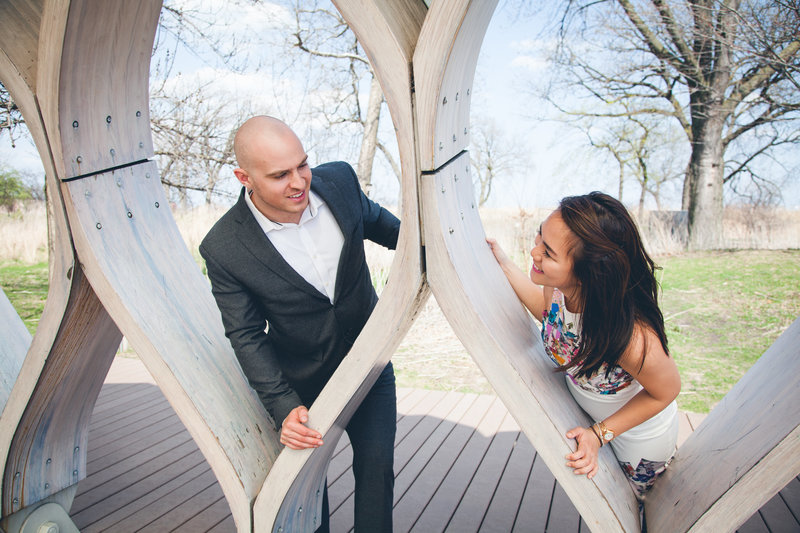 Chicago Lincoln Park Engagement Session Monica Inglot Photography