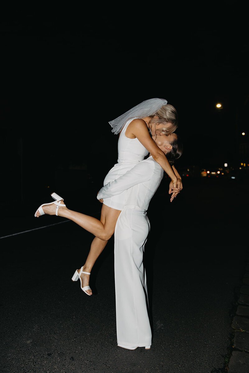 Modern romantic 70's style wedding shoot in Melbourne
