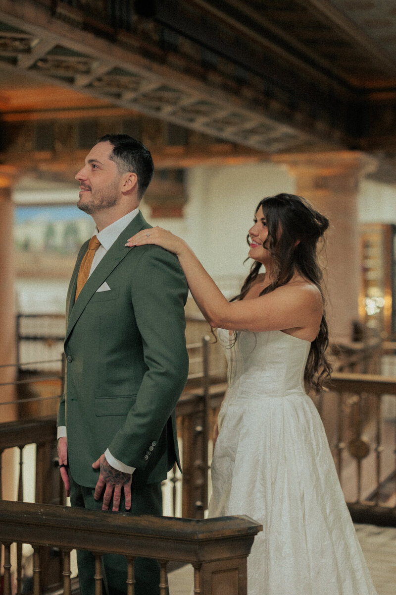 Taylor + Justin wedding at The Treasury, photo 5