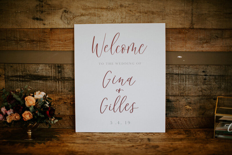 pirouettepaper.com | Wedding Stationery, Signage and Invitations | Pirouette Paper Company | Welcome + Unplugged Signs 49
