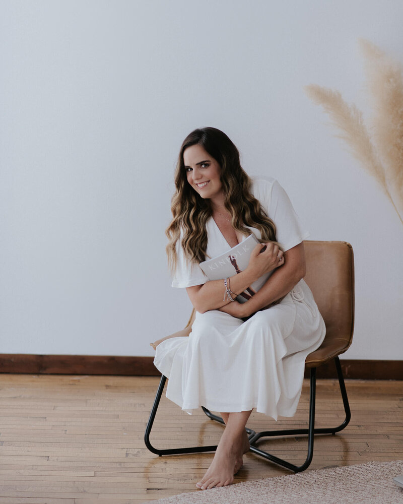 The CEO behind Ninth Avenue Studios- Website designer and Branding studio - girl in white dress 