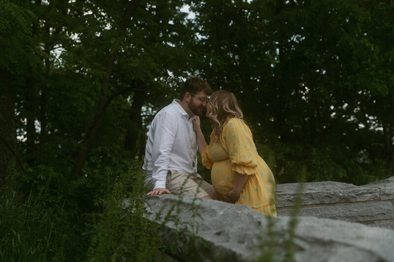Great smoky mountain couples photo