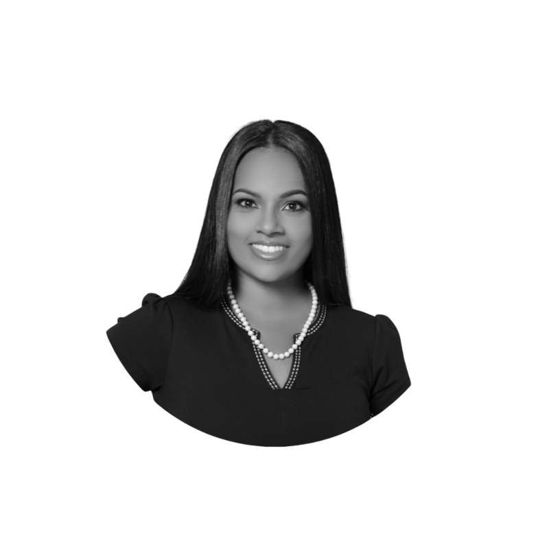 Young lawyer of Jamaican decent.
