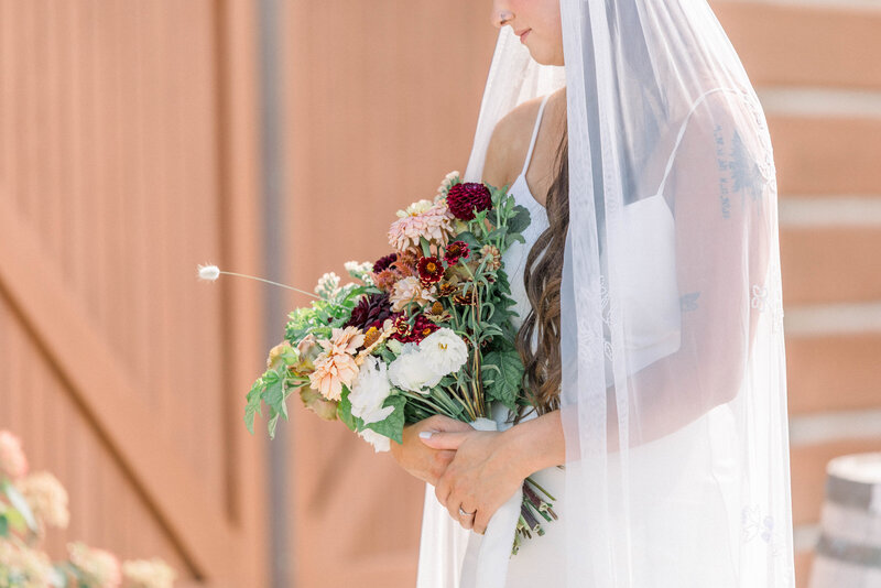 spring wedding photographs taken the camelot ranch in billings montana