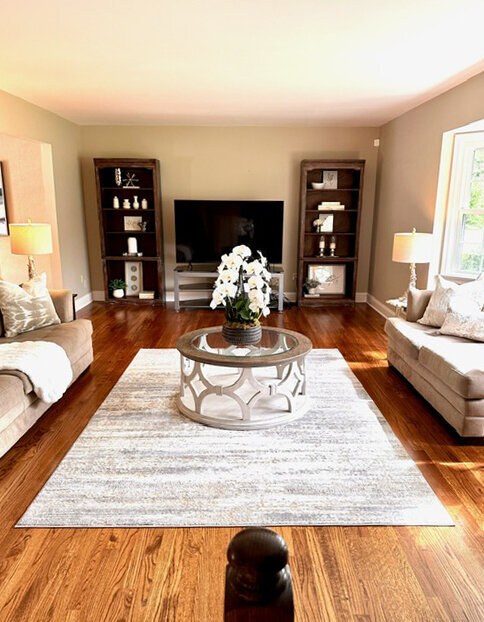 DRL Home Staging New Jersey Living Room