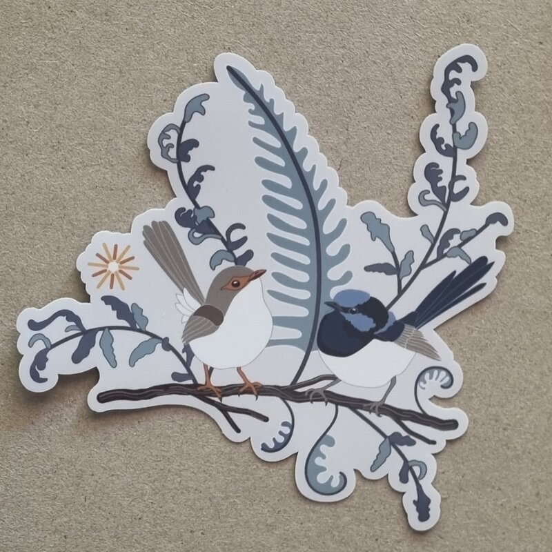 Celebrate the beauty of nature with this 75mm cicada sticker, featuring original artwork inspired by the intricate form of this iconic insect. Printed on durable, weatherproof vinyl and finished with a protective laminate, it’s designed to last—indoors or out. Perfect for decorating laptops, water bottles, notebooks, or outdoor gear, this sticker adds a touch of the wild wherever it's placed.