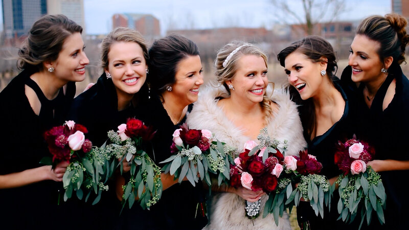 Bridesmaids Wedding Inspiration in Cincinnati OH