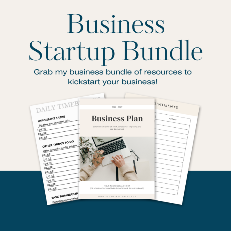 Business Startup Bundle - Second Act Success Business Coaching 