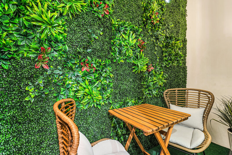 Roof Terrace With Artificial Grass