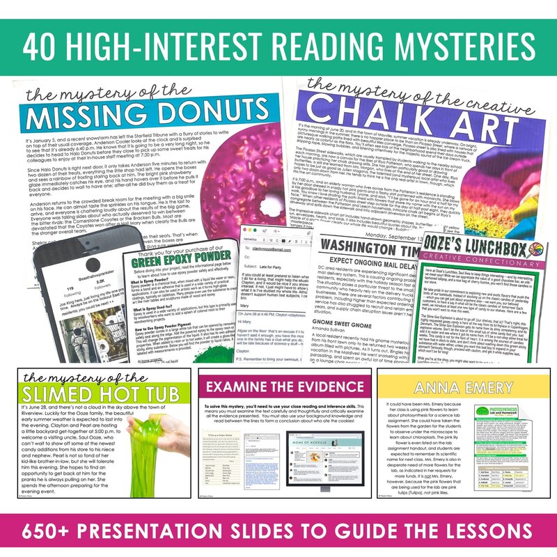 2 Reading Inference Print Mystery Program