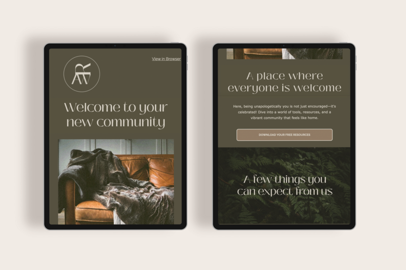 RAW COLLECTIVE - ABBOTSFORD WEB DESIGNER MEGAN ASHLEY CREATIVE