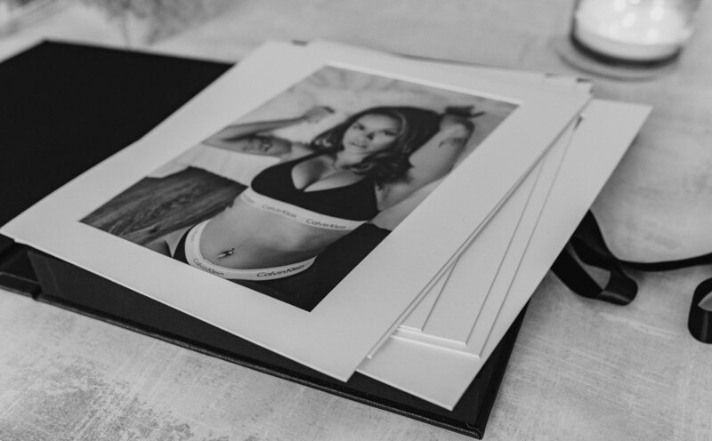 Products Folio Box with pictures b and w