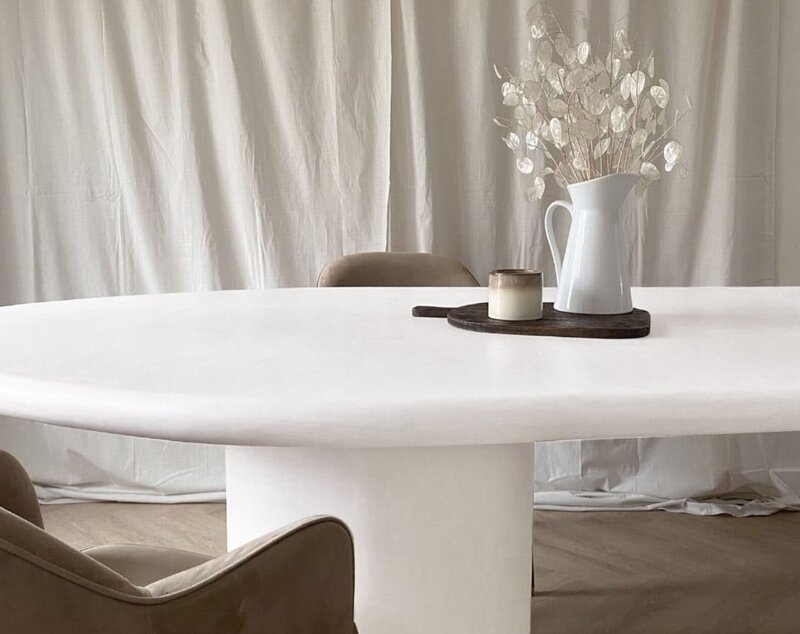 1 Chalk White tafel sfeerfoto