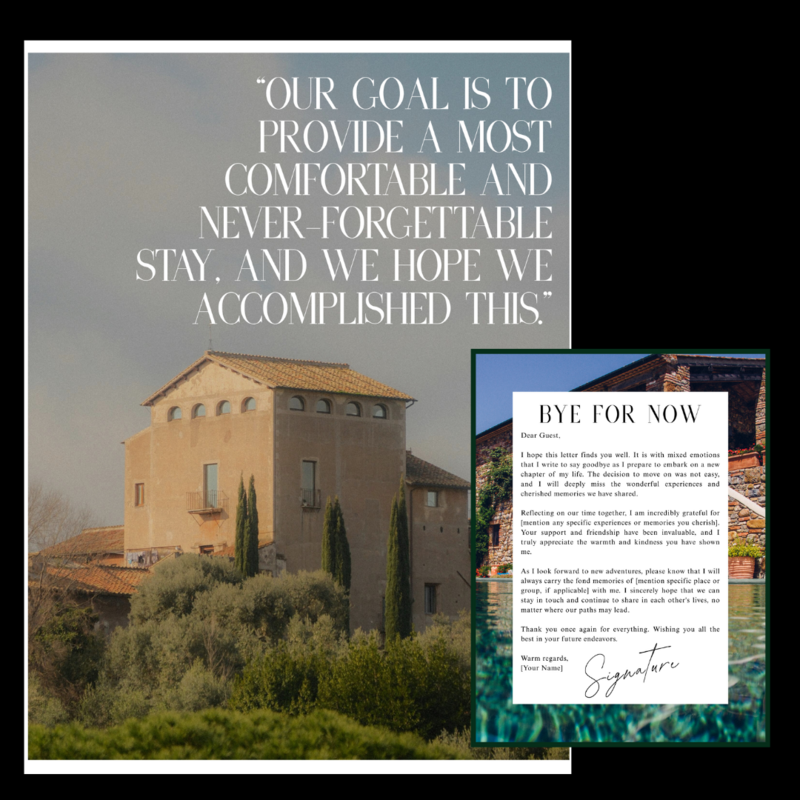 Luxury Airbnb Welcome Book
