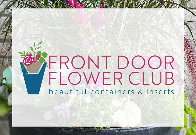 FRONT DOOR FLOWER CLUB LOGO - CRAFTNDRAFT PORTFOLIO