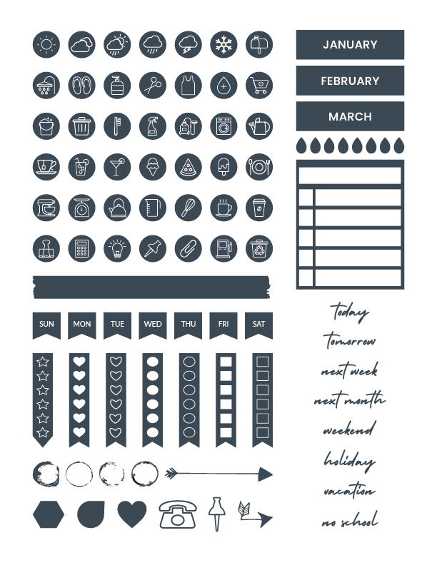 Start Stop Change Digital Planner No 06 by Click 2 Plan Digital Planners-1