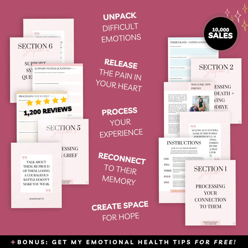 UNPACK YOUR loss AND HEAL