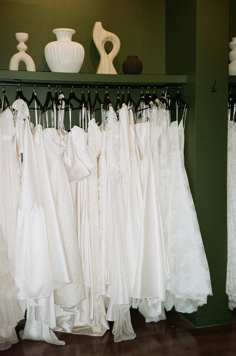 bride with white veil over face