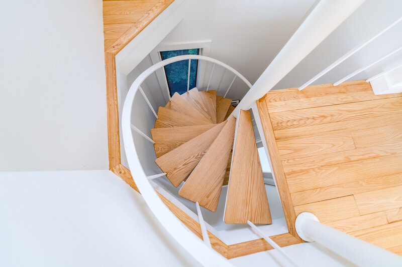 spiral stair case