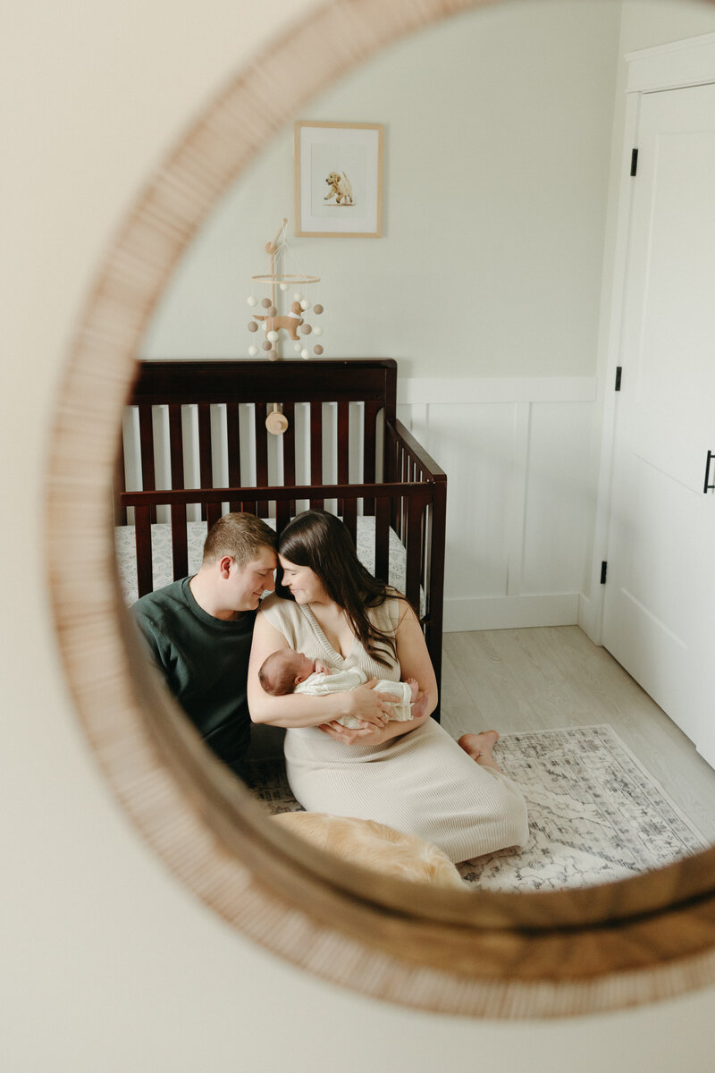 newborn baby lifestyle session in pei