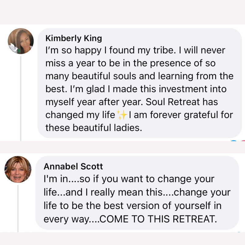 testimonial of soul retreat with dana haines