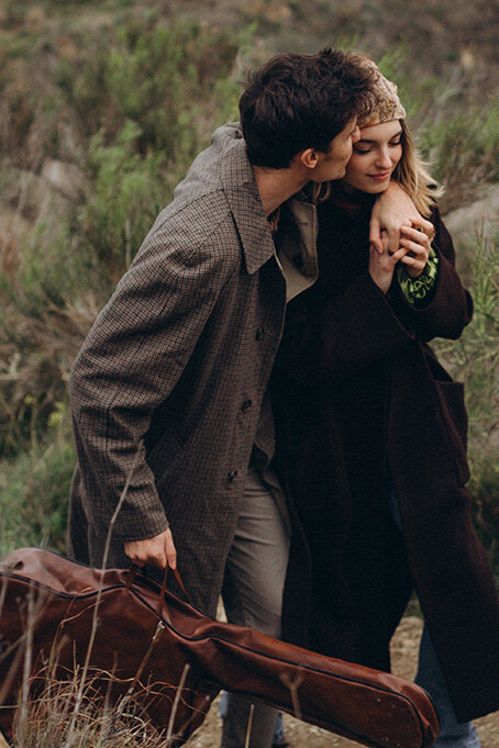 Destination love story captured above Barcelona, perfect for adventurous couples and elopements