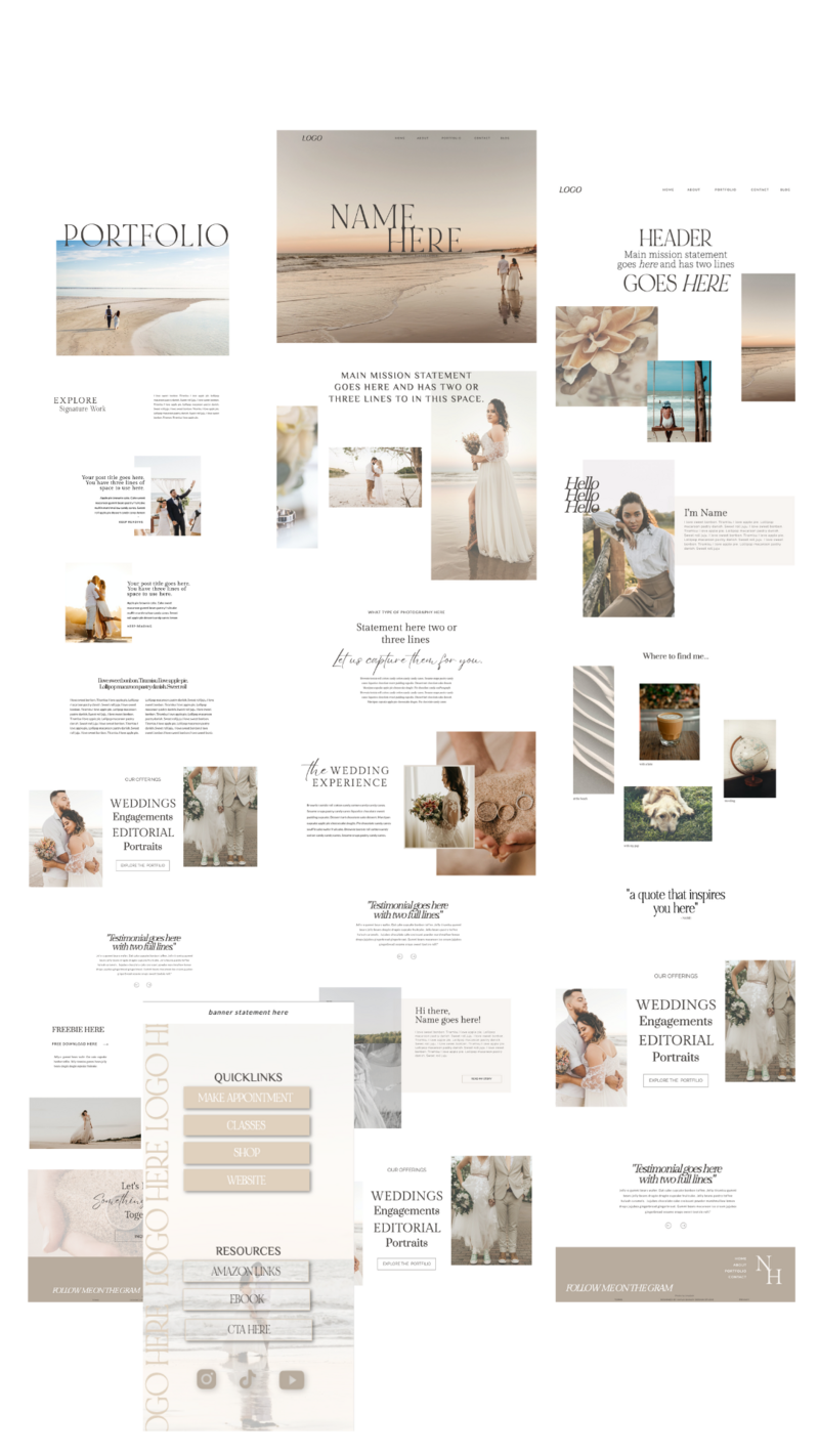 PhotographerWebsite Template