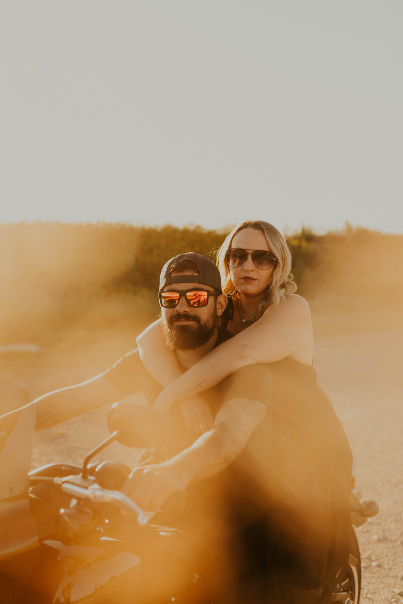 Colorado Motorcycle couples session - Olivia Elaine Photography LLC - Denver, Colorado Photographer