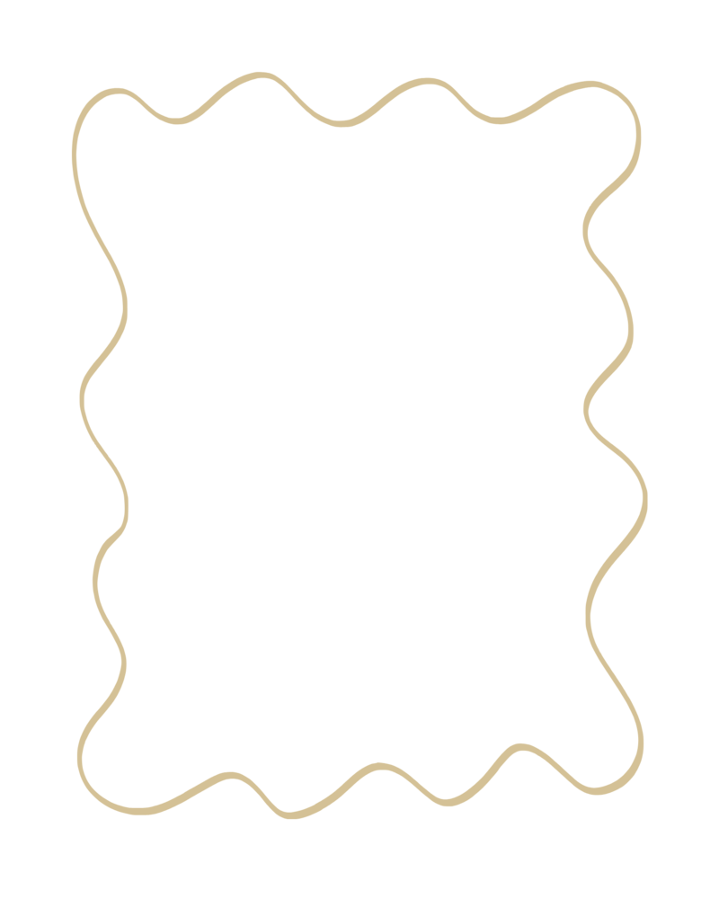 wavy frame outline