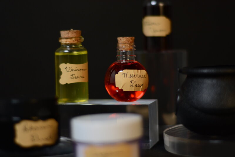 Potion bottles for Cursed puzzle