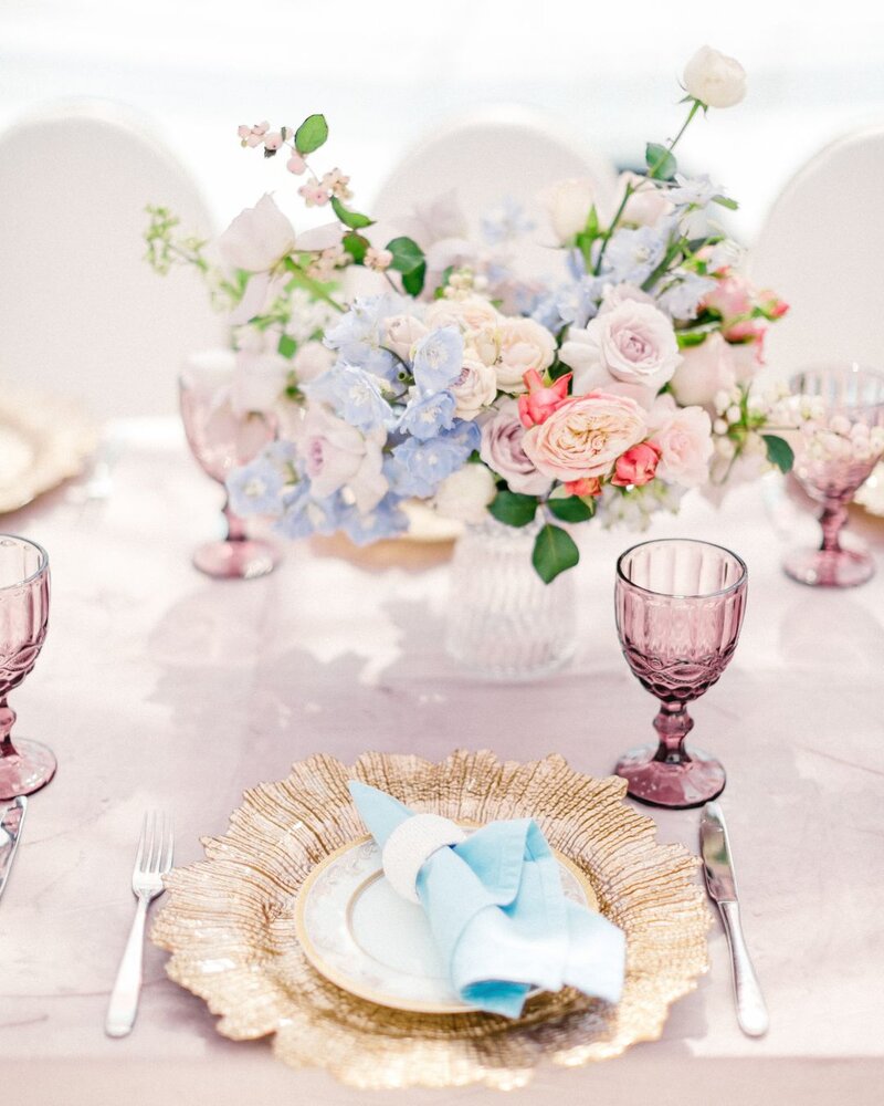 piney river ranch ceremony setup