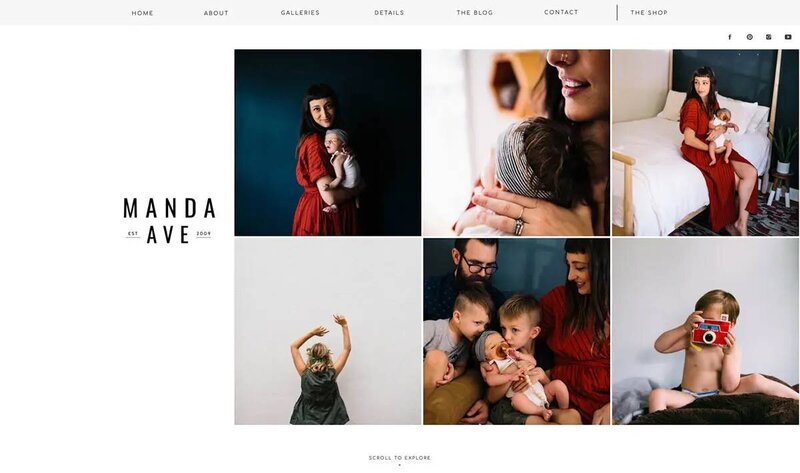 Mini screens - gallery homepage TCM 6
