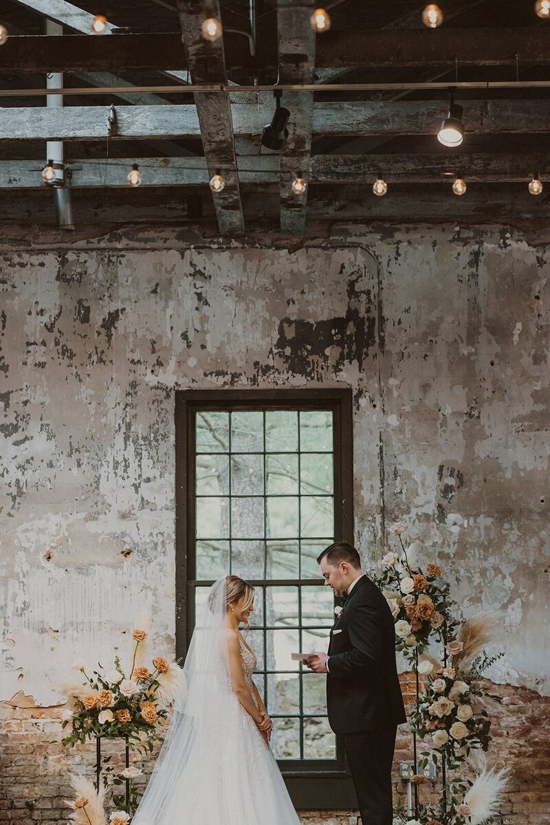 Wedding Reception at The My Washington Mill Dye House