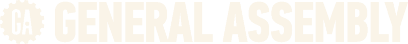 General Assembly logo white