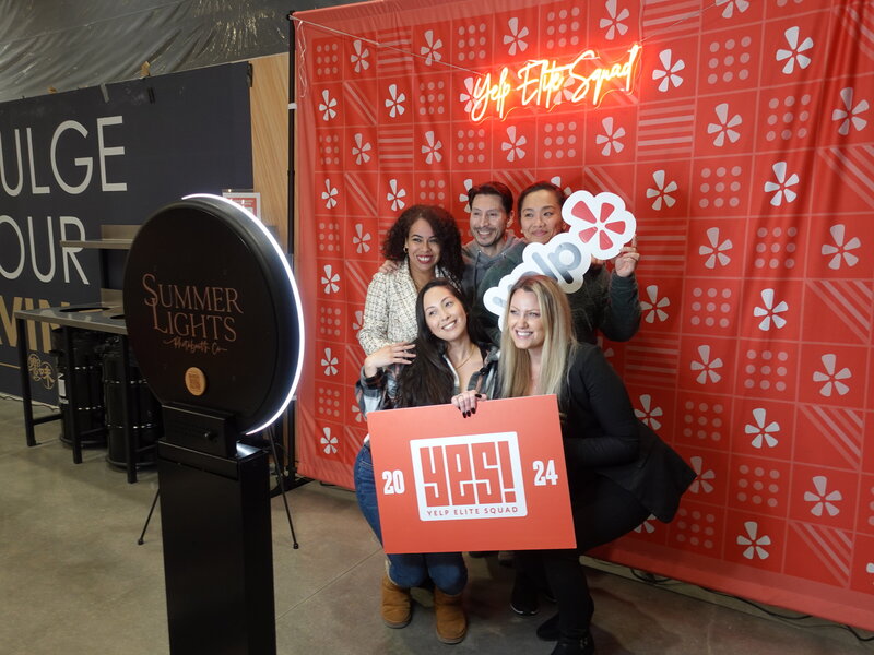Photo Booth used for Yelp LA.