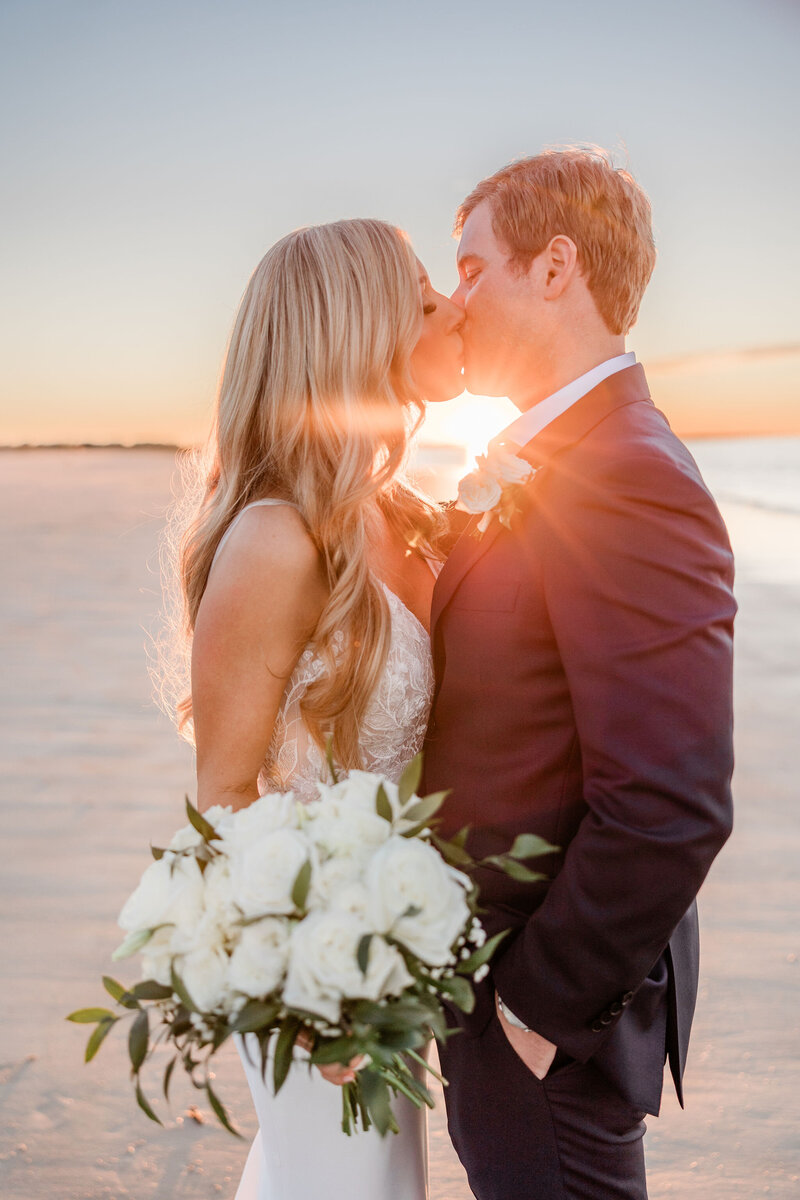 Sunset Elopement on Tybee Island