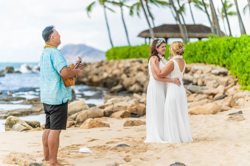 Secret Beach Wedding 2