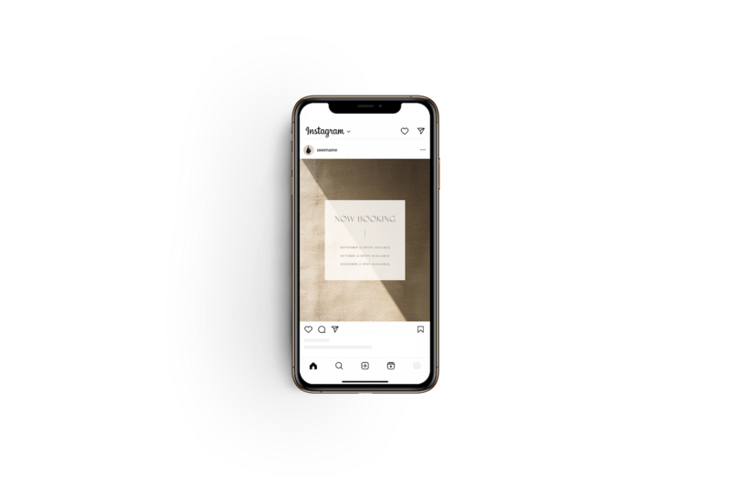 Minimal Instagram templates Wabi Sabi 4