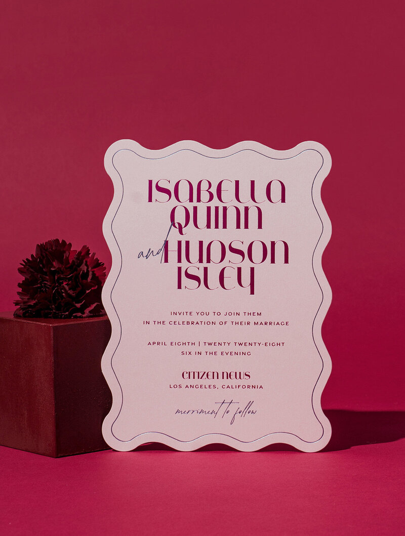 The Liberty House | Custom Invitation