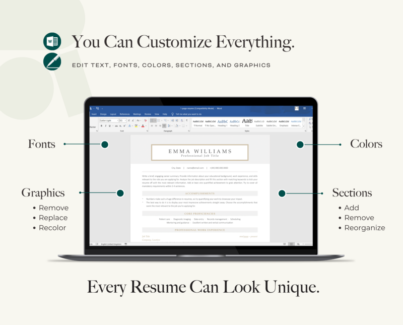 ATS-FRIENDLY RESUME + COVER LETTER