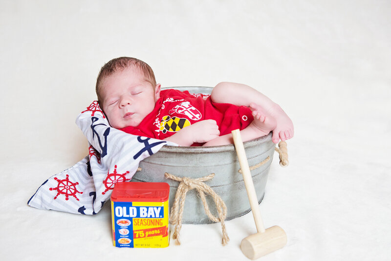 Annapolis newborn photos by Maryland photographer, Christa Rae Photography