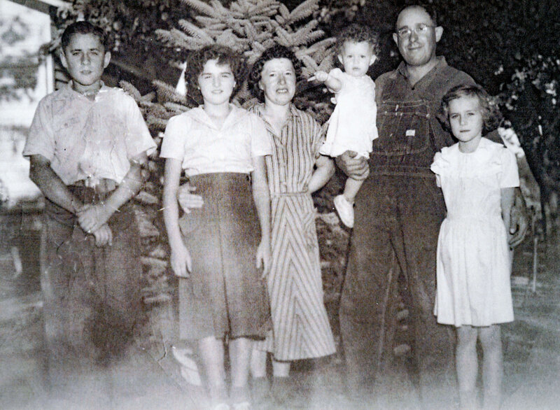 Bill Louis and Family from 1950