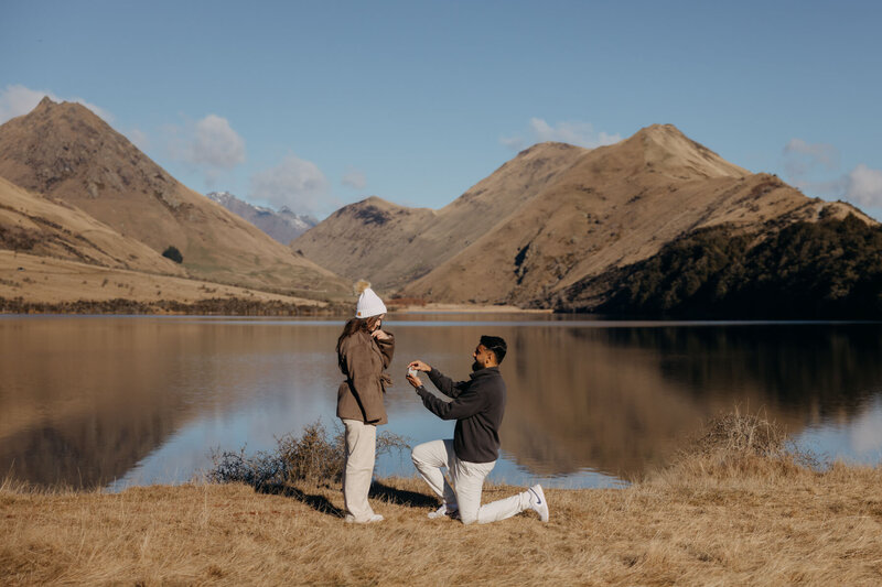 surprise proposal photographer New Zealand