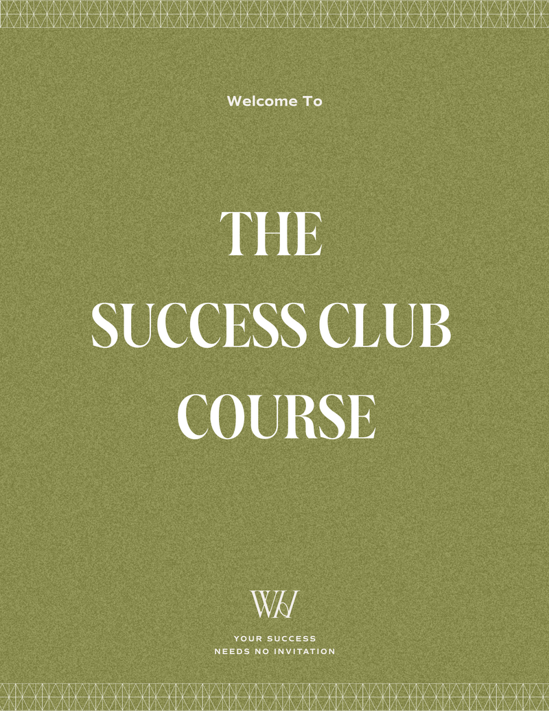 success club course blueprint cover