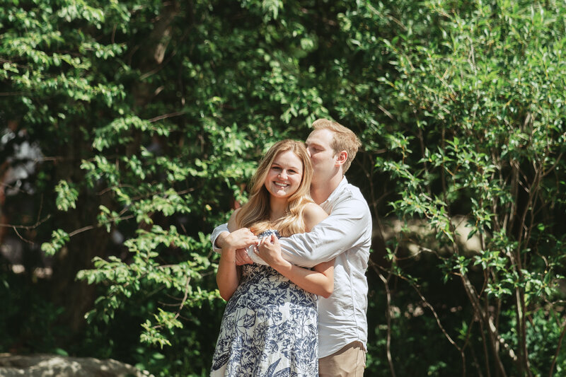 Loving young couple - Baltimore wedding photography
