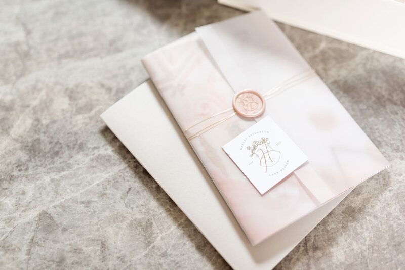 Luxury brand design for wedding business