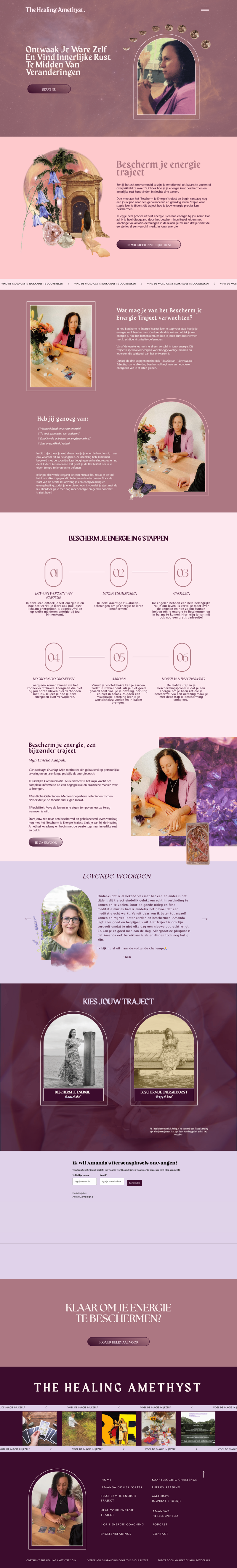 webdesign en branding voor vrouwelijke ondernemers. The Enola Effect.Showit website