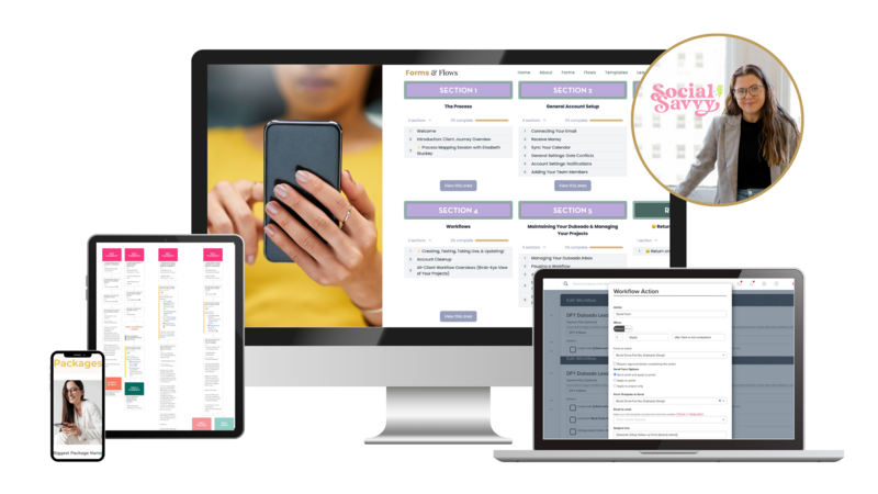 Social Media Management Bar Flow Kit