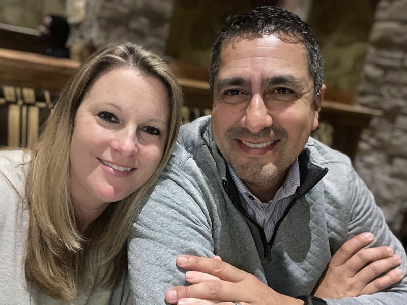 Amanda and Joey, owners of 501 Engraving.
