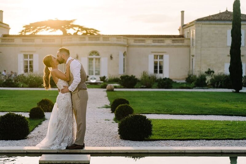 Gemma-and-Mike-French-Bordeaux-Wedding-Chateau-sunset-portrait